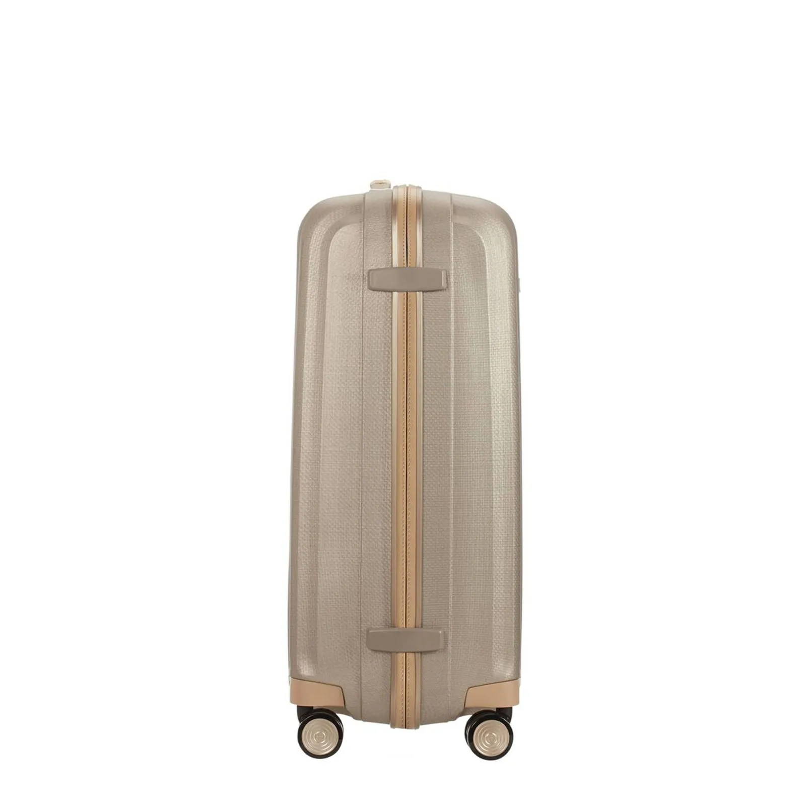 Samsonite Lite-Cube Prime 76cm Suitcase Ivory Gold