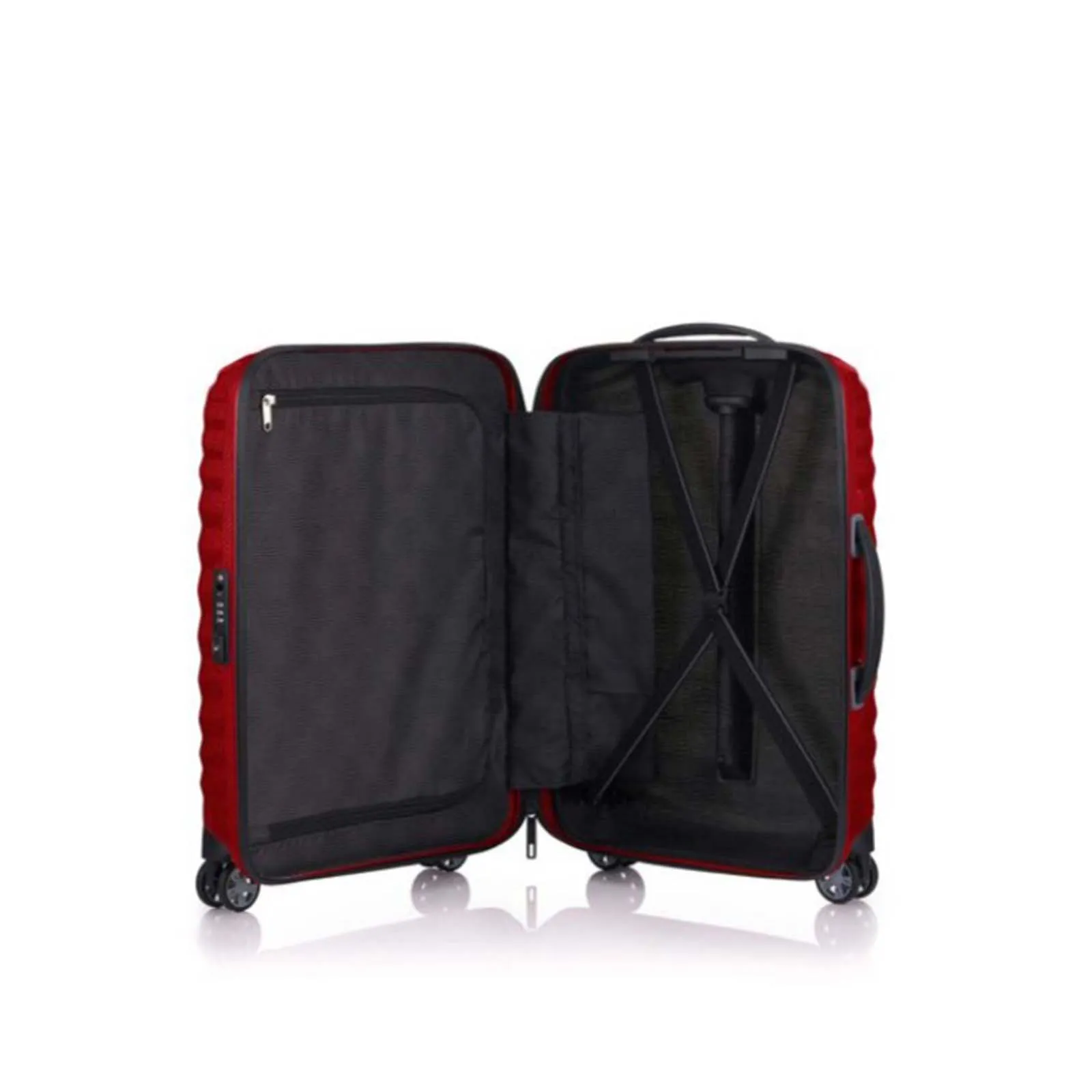 Samsonite Lite-Shock Sport 55cm Suitcase Chilli Red