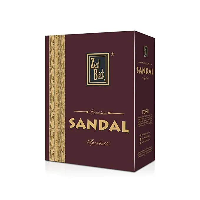 Sandal Premium Hand Rolled Sticks - Pack of 12 U