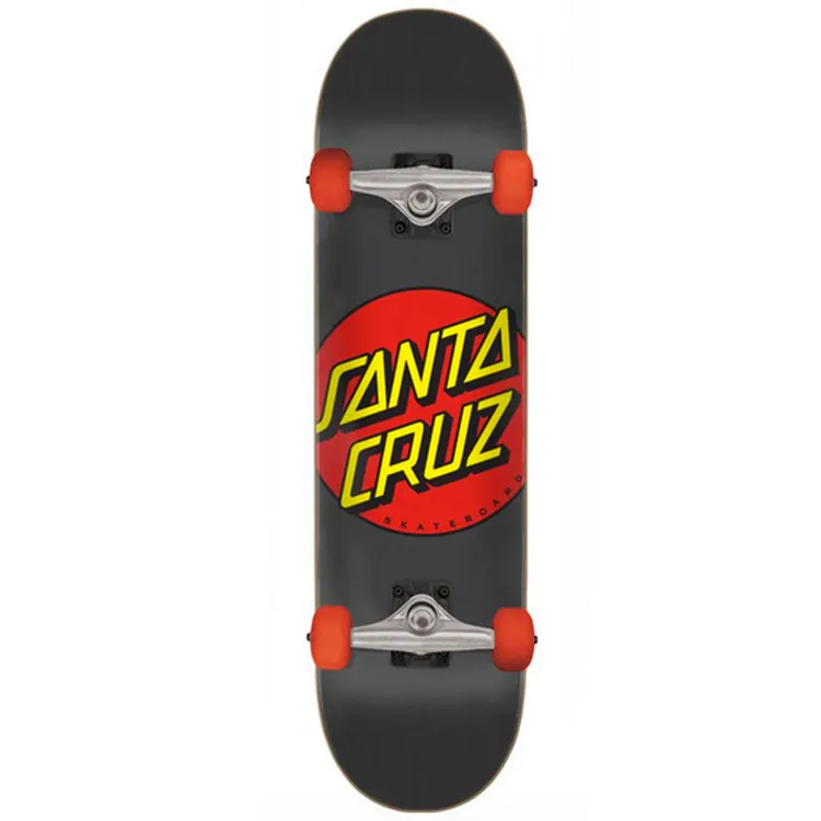 Santa Cruz Skateboards Classic Dot Super Mini Complete Skateboard 7.25"