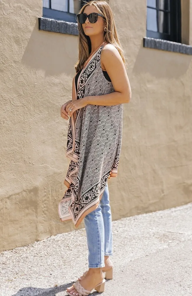 Scarf Pattern Vest