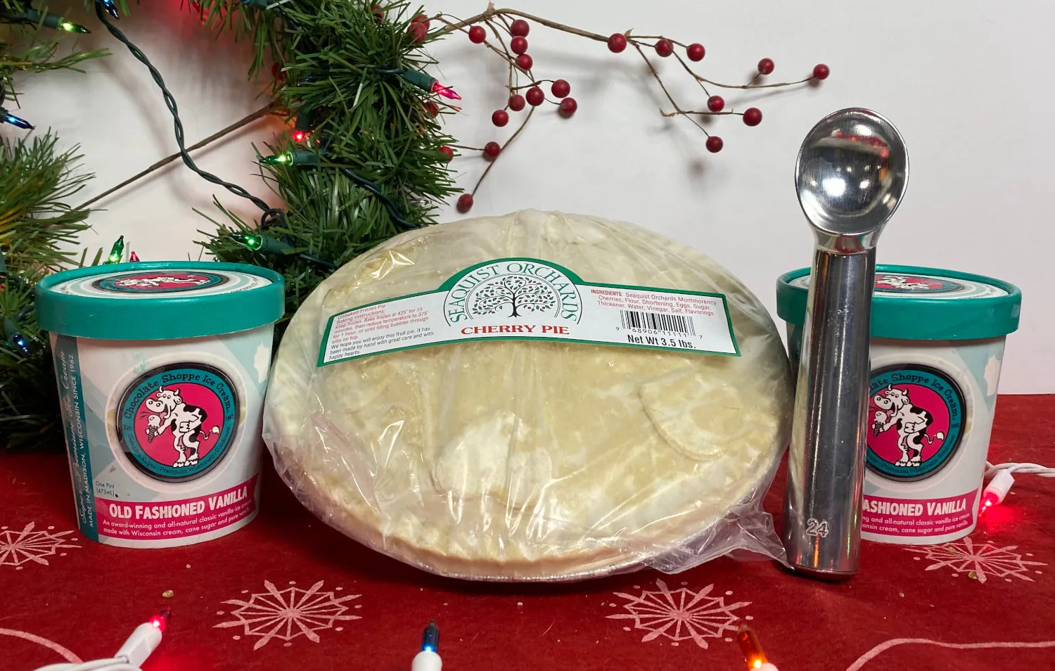 Seaquist's Cherry Pie & Ice Cream Holiday Pack