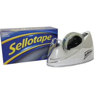 Sellotape Chrome Dispenser