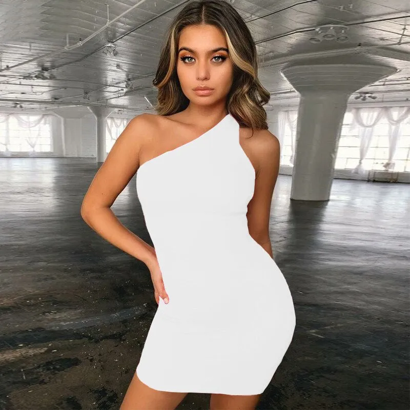 Sexy Bodycon Party Mini Dress Backless with Spaghetti Straps Clubwear