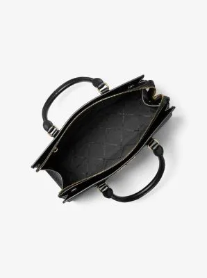 Sheila Medium Logo Satchel