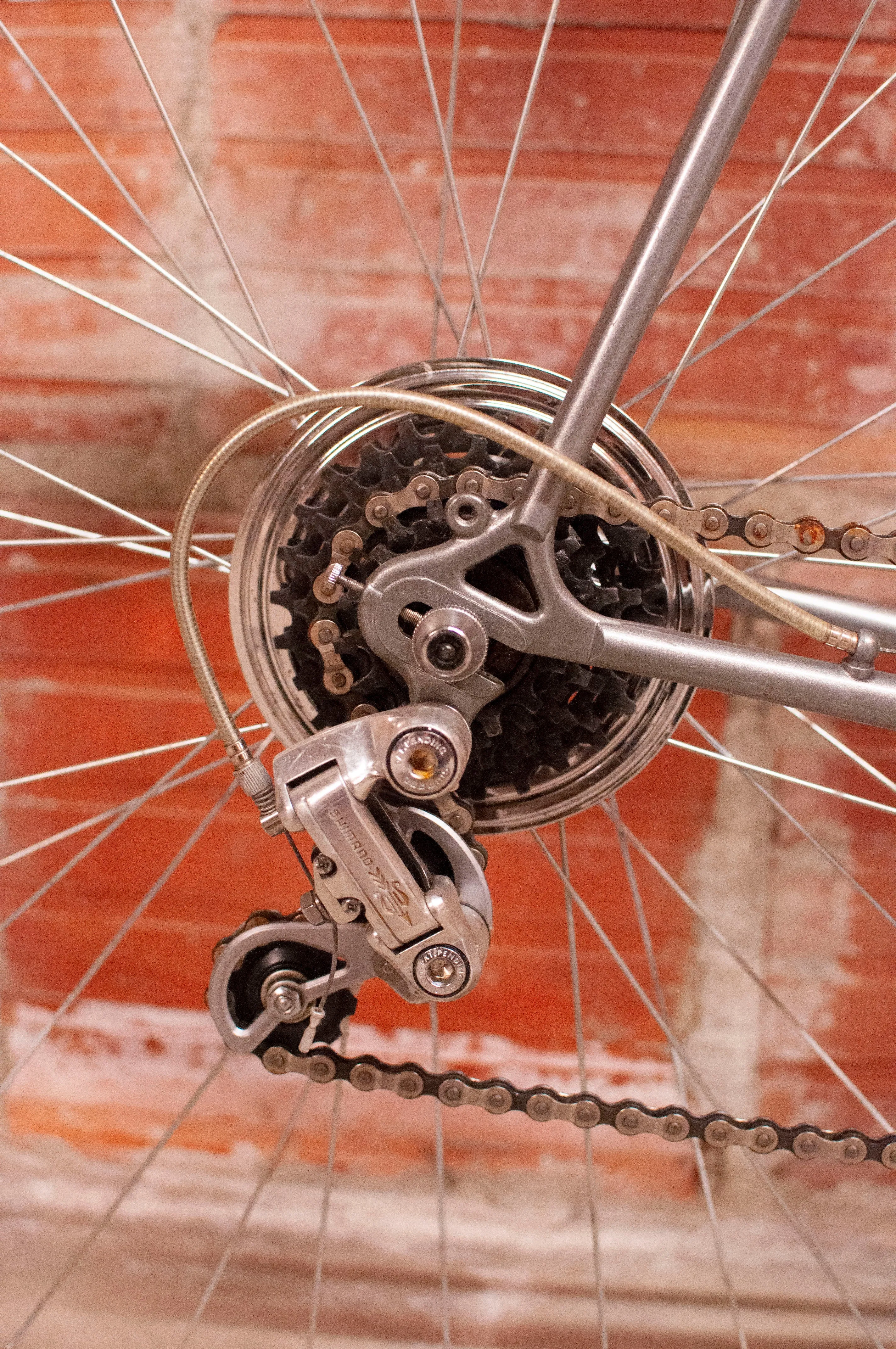 Shogun 600 vintage road bike - Silver - 62 cm frame