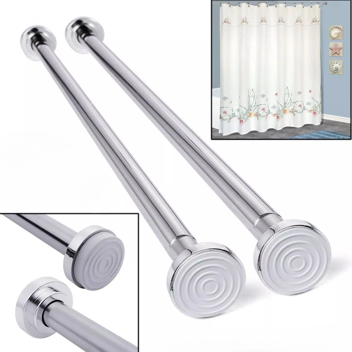 Shower Curtain Rail Extendable
