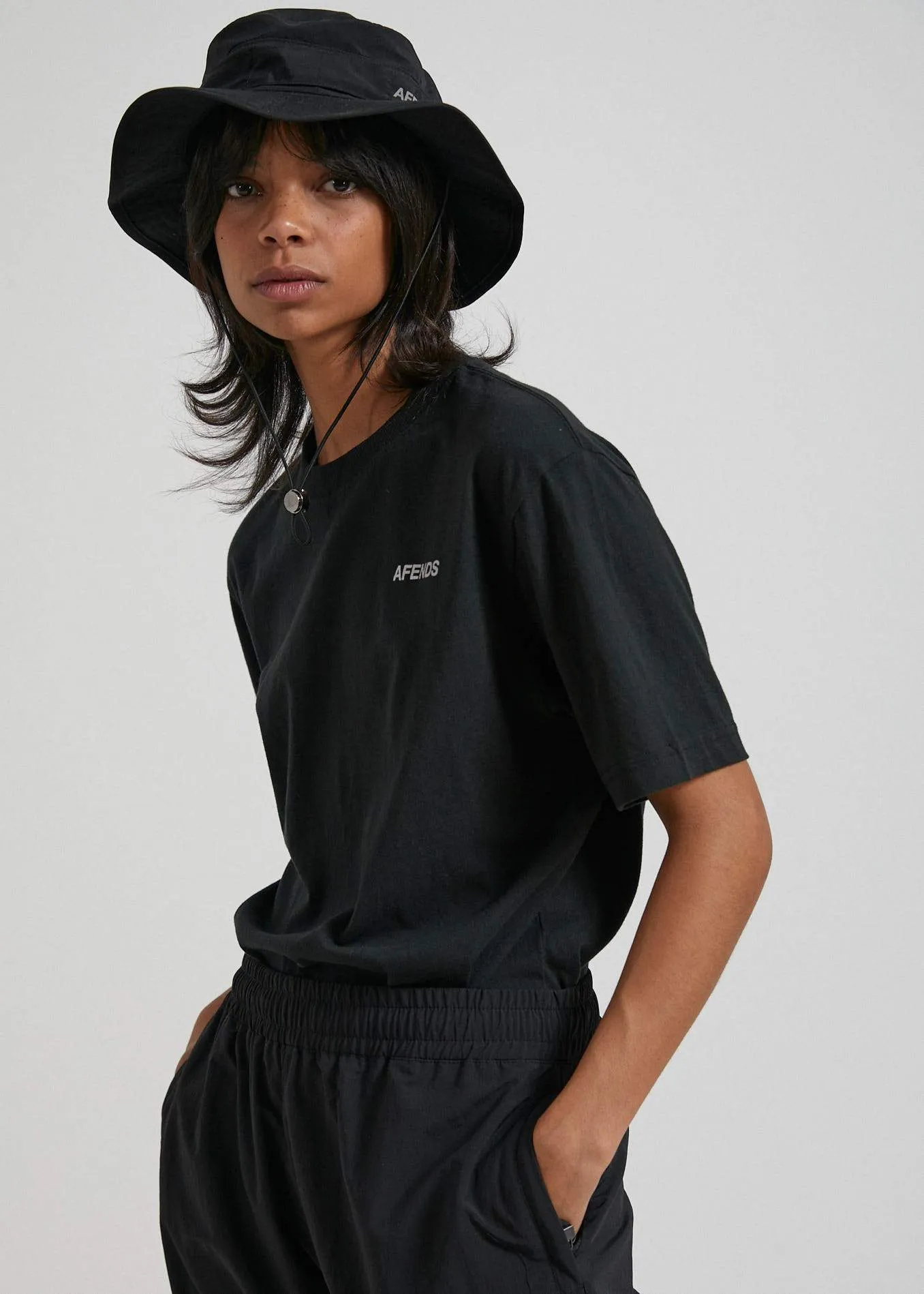 Sidewalk  - Unisex Retro Fit Tee - Black