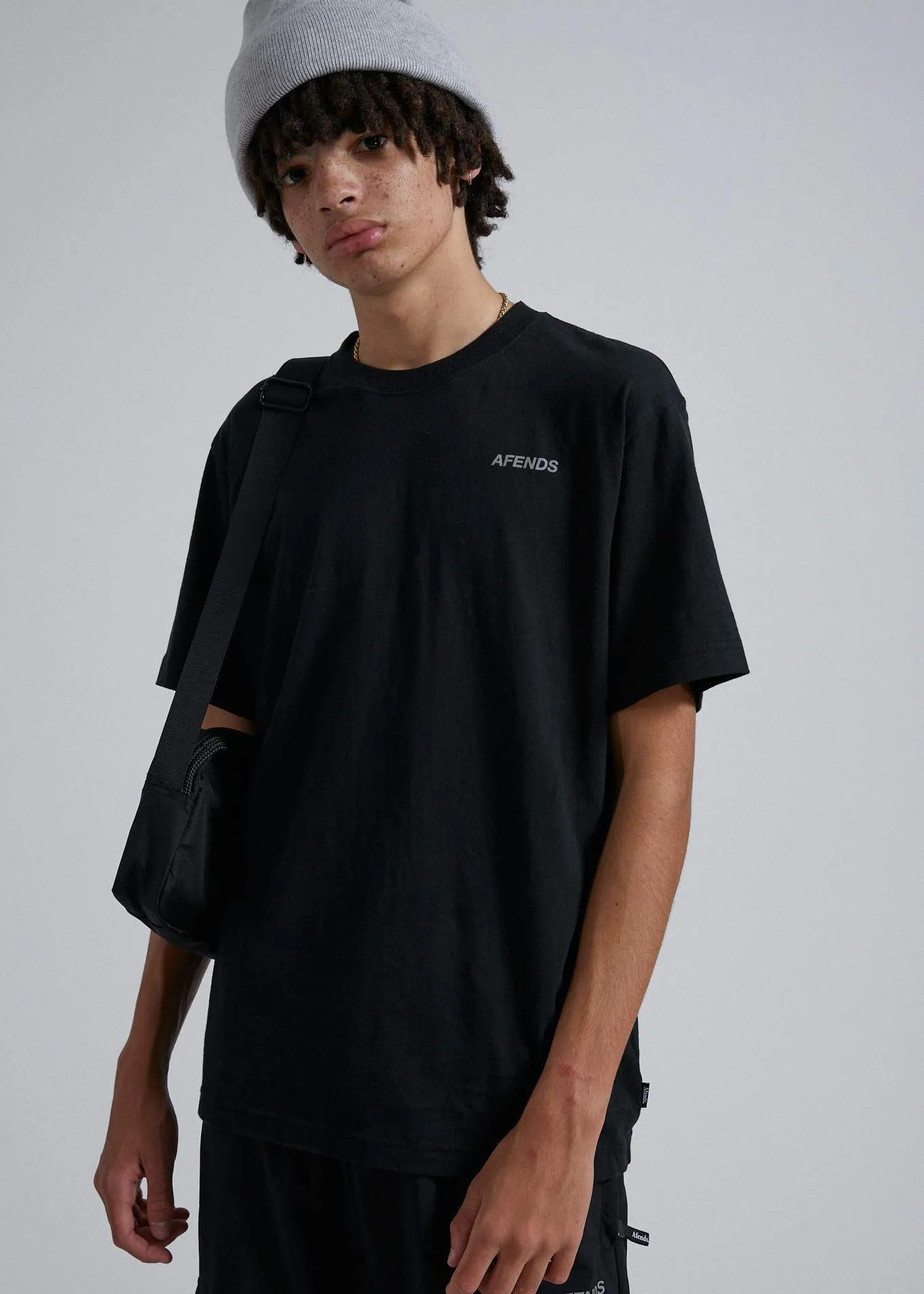 Sidewalk  - Unisex Retro Fit Tee - Black