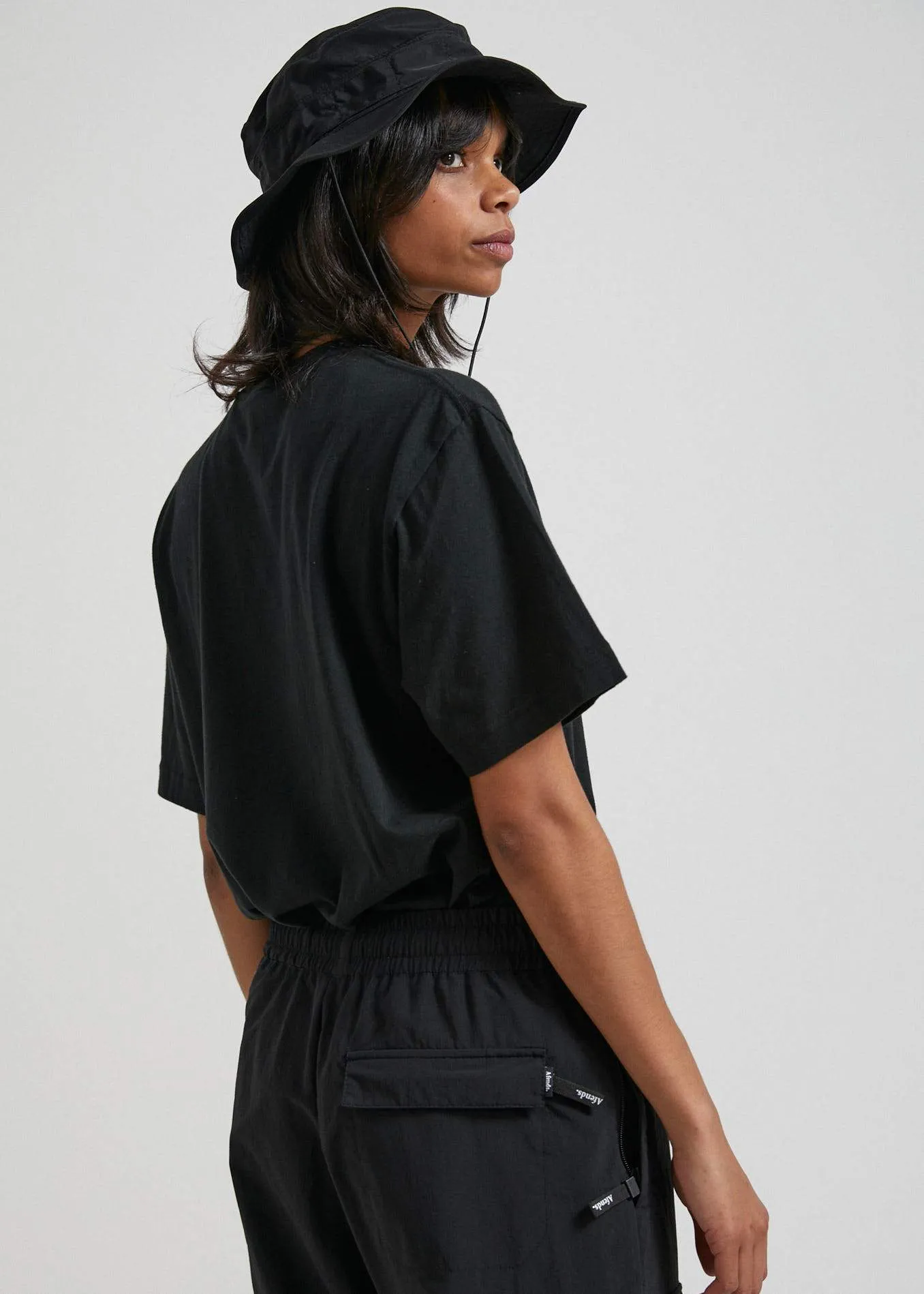 Sidewalk  - Unisex Retro Fit Tee - Black