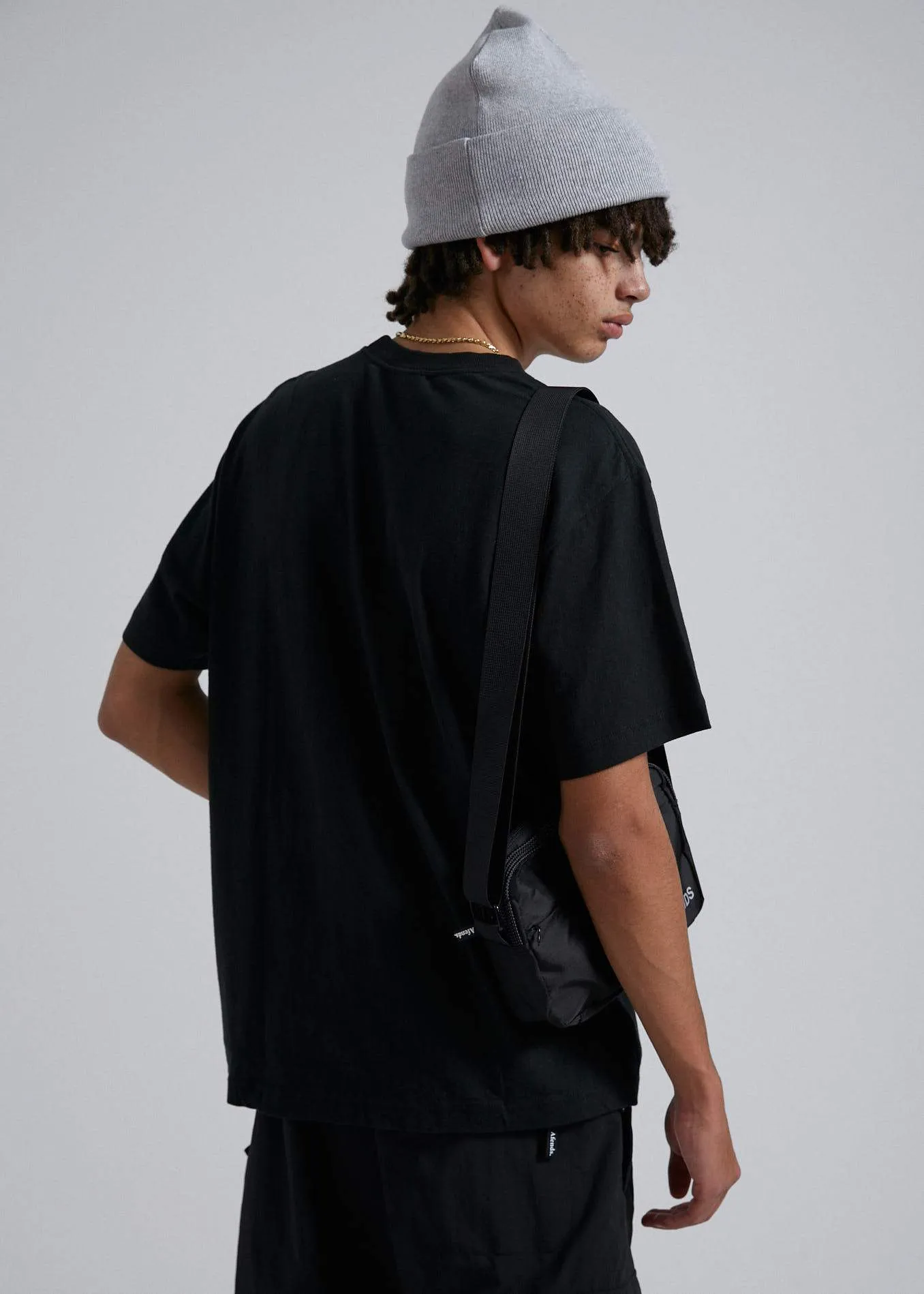 Sidewalk  - Unisex Retro Fit Tee - Black