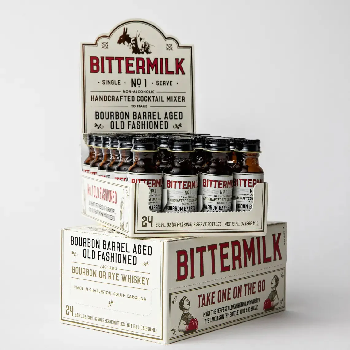 Single Serve Bourbon Barrel Aged Old Fashioned