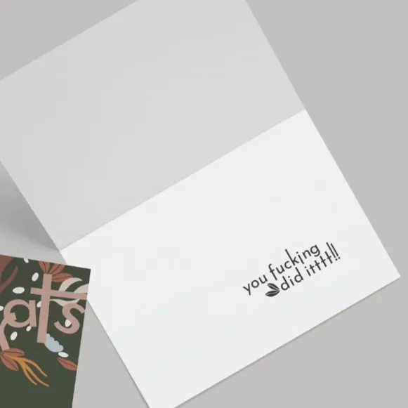 Sister Sister - Card | Congrats