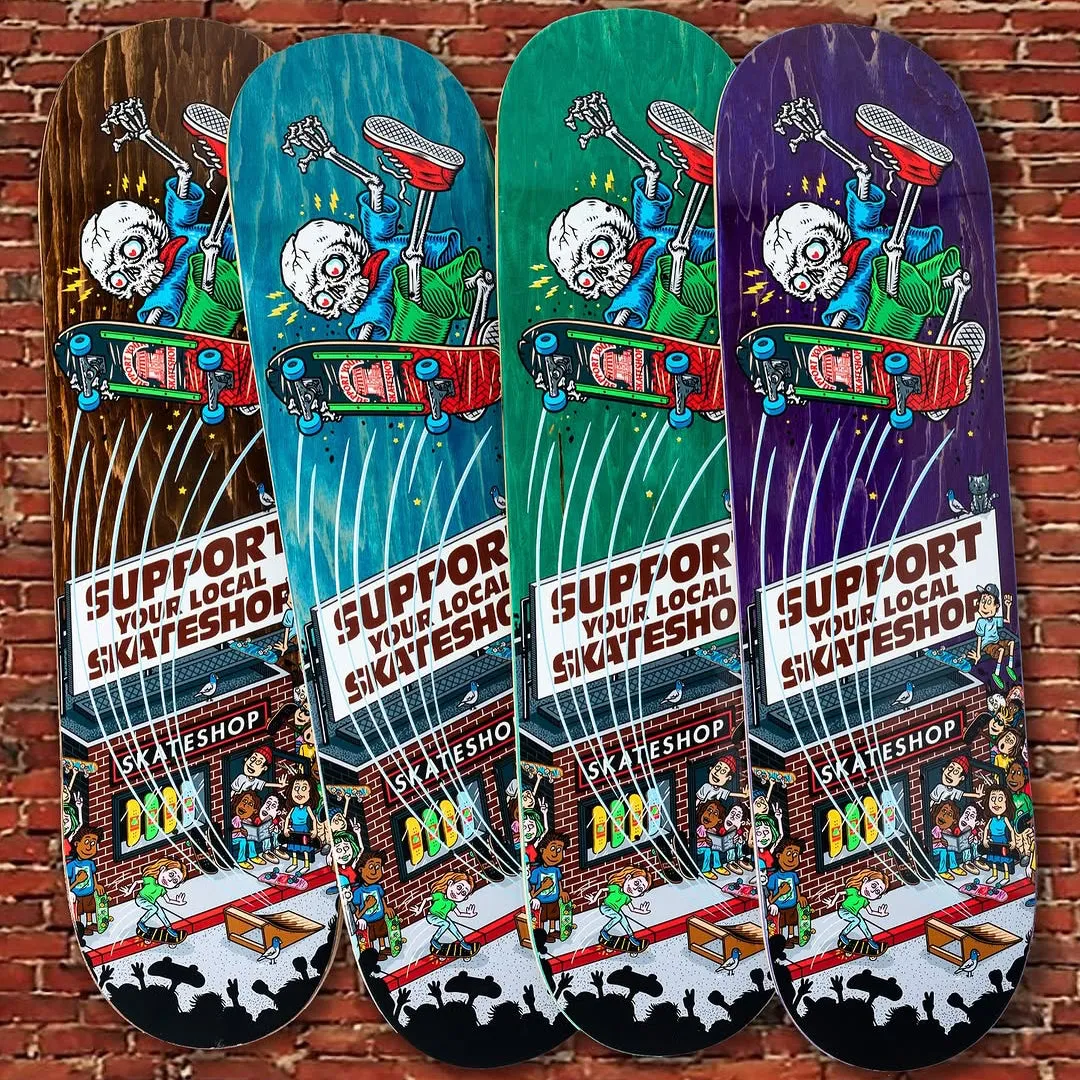 SKATE SHOP DAY 2025 x DELUXE Shopkeeper skateboard deck - 8.5