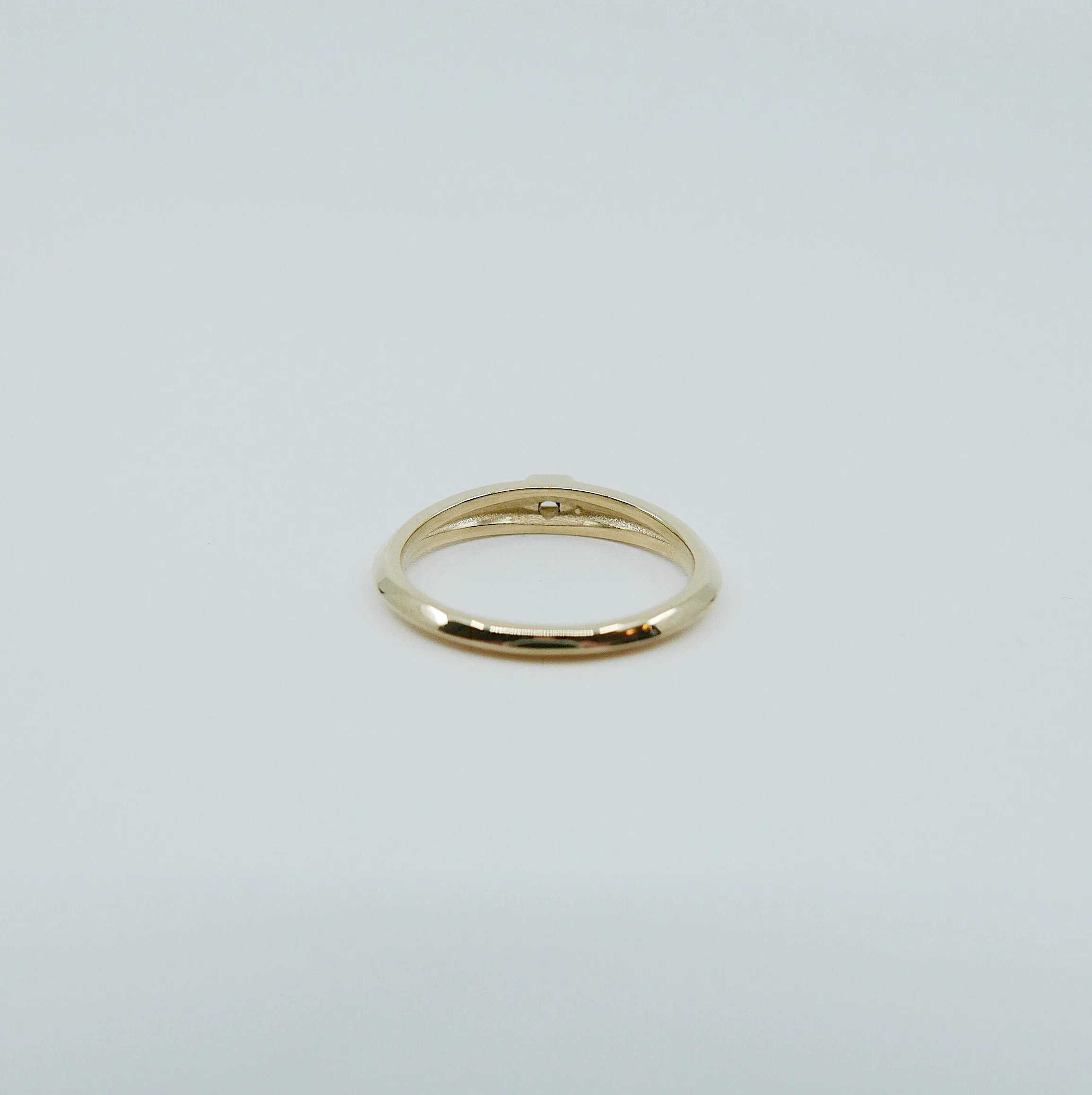 Sleek Baguette Diamond Ring