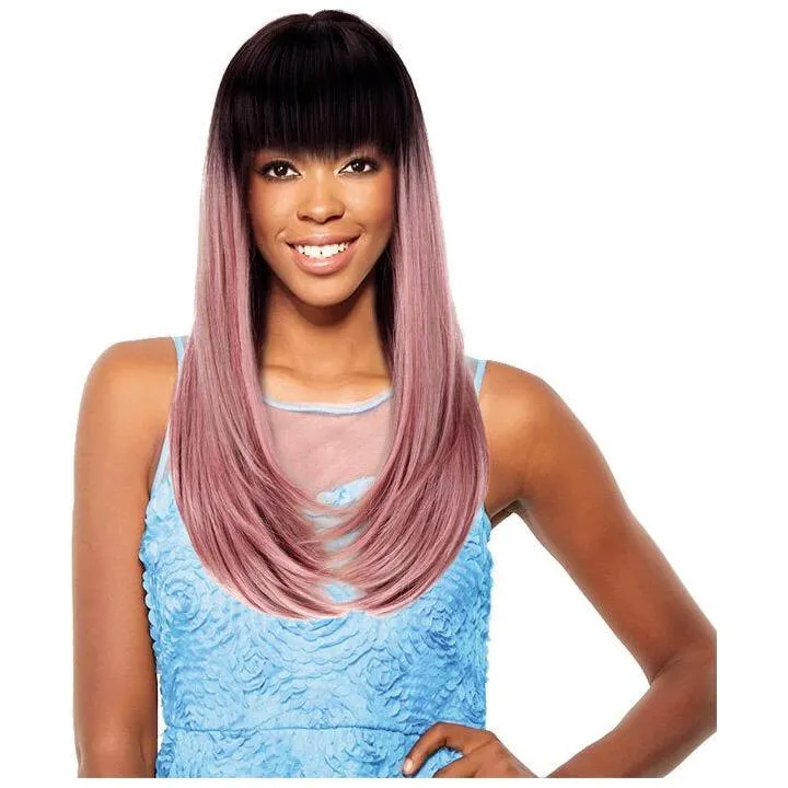 Sleek Evie Synthetic Lace Parting Wig 23"