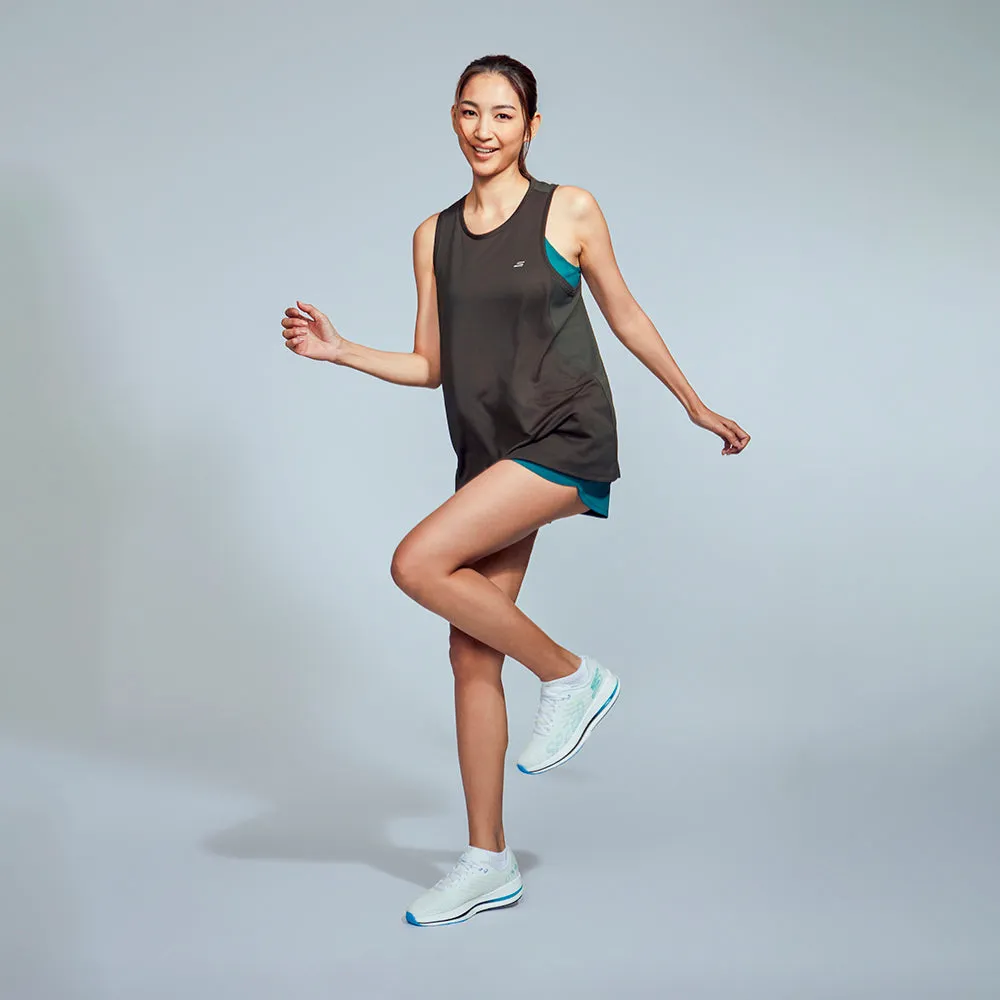 Sleek Motions: Performance Sleeveless Tee