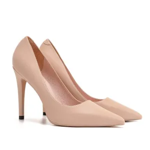 Small Size Leather Heels For Ladies DS97
