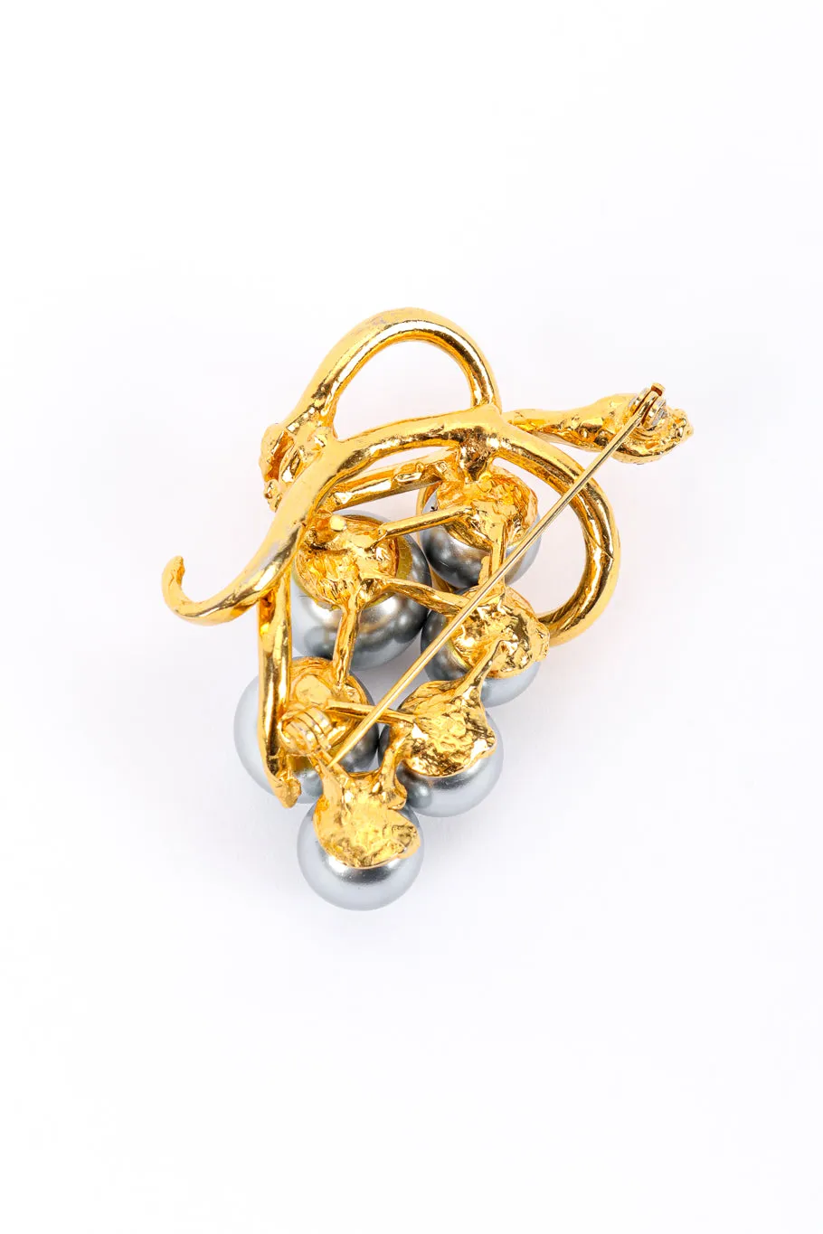 Snake Grapevine Brooch