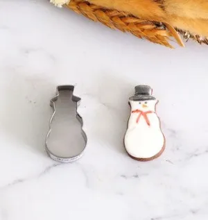 Snowman Cookie Cutter Mini 4.5cm