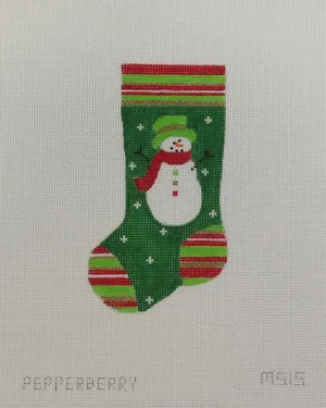 Snowman Mini Stocking  MS-15