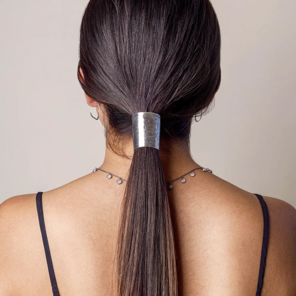 So Sleek Pony Maker in Antiqued Silver