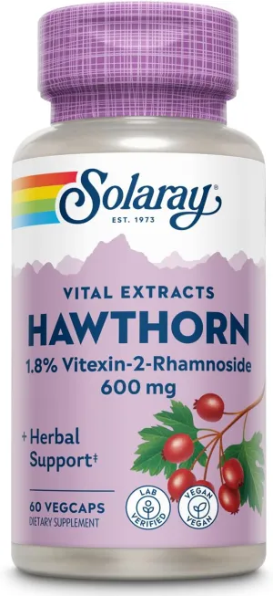 Solaray Hawthorn Two Daily Supplement 300mg