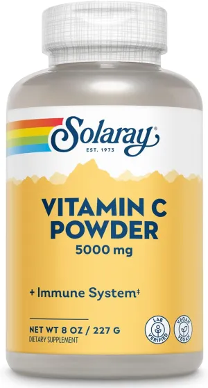 Solaray Vitamin C Crystalline Powder 8 oz Powder