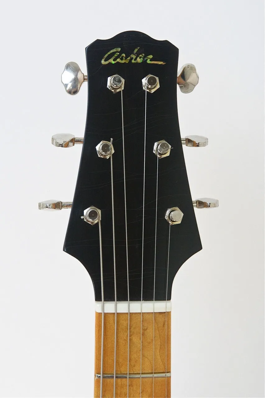 SOLD 2014 Asher T Deluxe™ Guitar, Relic Black Nitro