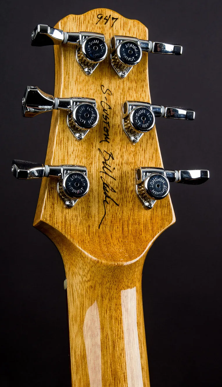 SOLD 2016 Asher S Custom Guitar in a 2-Tone 50's Burst Nitro over Korina , #947