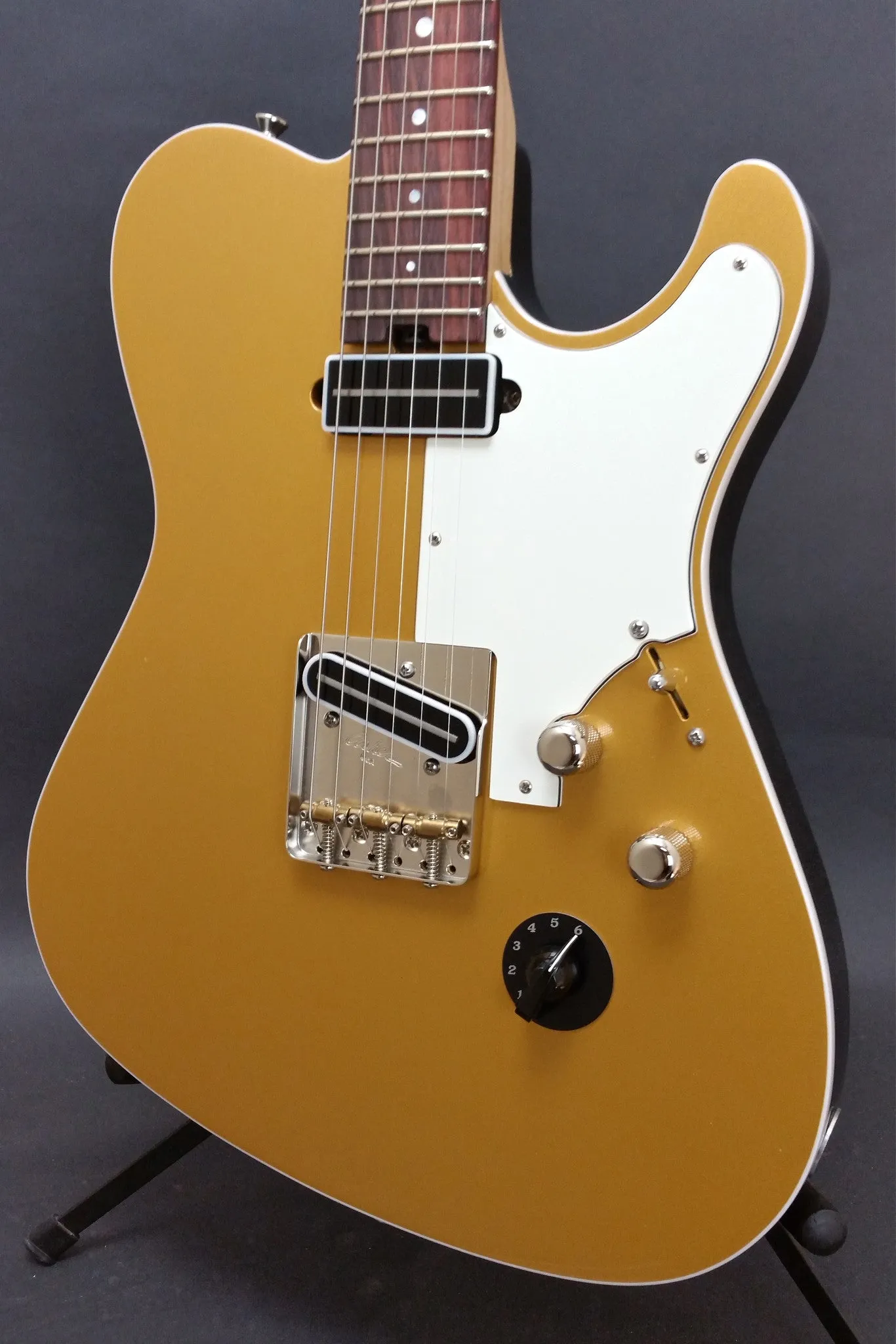 SOLD 2016 Asher T Deluxe Shoreline Gold Top with Veritone Knob, #962