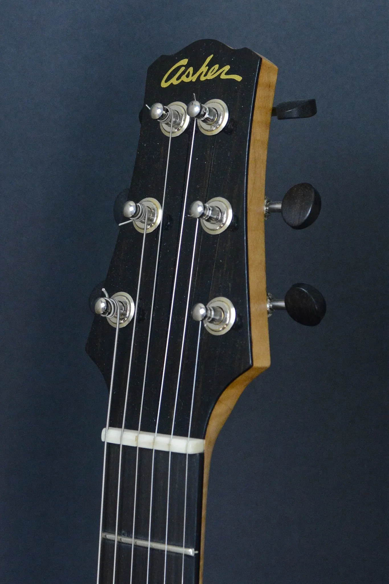 SOLD 2017 T Deluxe Master Series, Bound Flame Satinwood, Lollar Pickups with Custom Covers #973