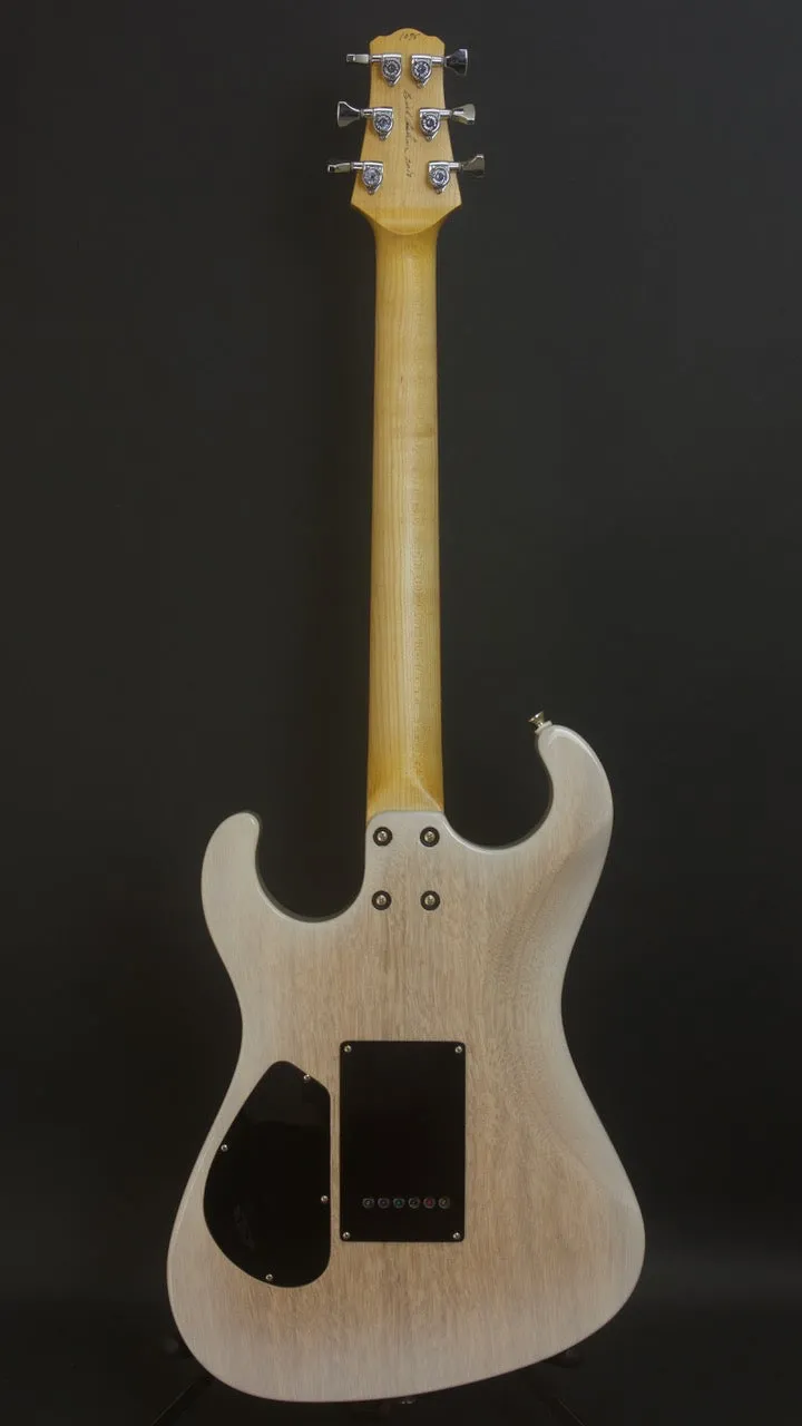 SOLD 2018 Asher Marc Ford Signature Model Guitar in Trans Ivory Nitro, #1075