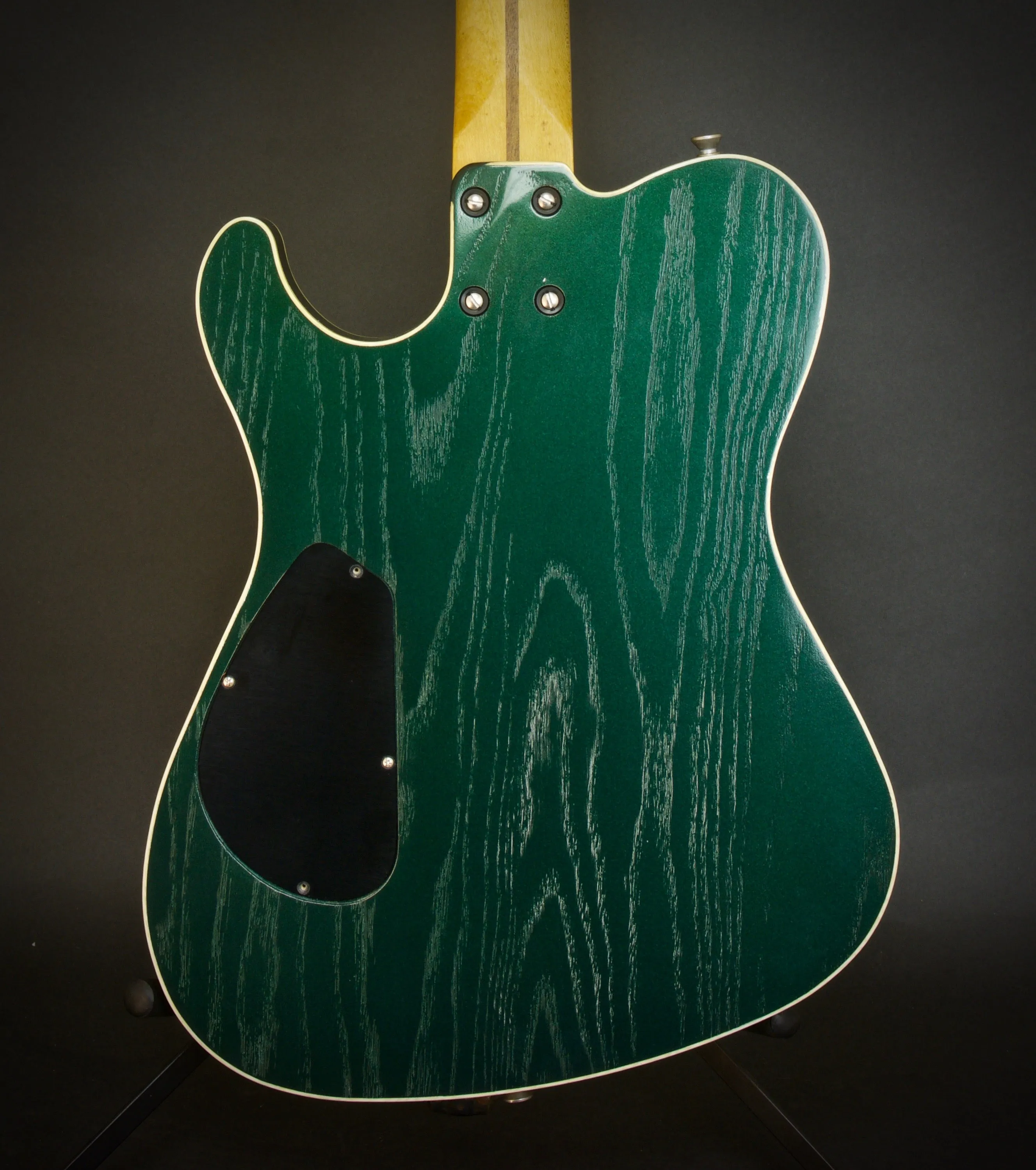 SOLD 2018 NEW "Studio Series" T Deluxe w/ Bigsby, Satin Metallic Derby Green, #1071