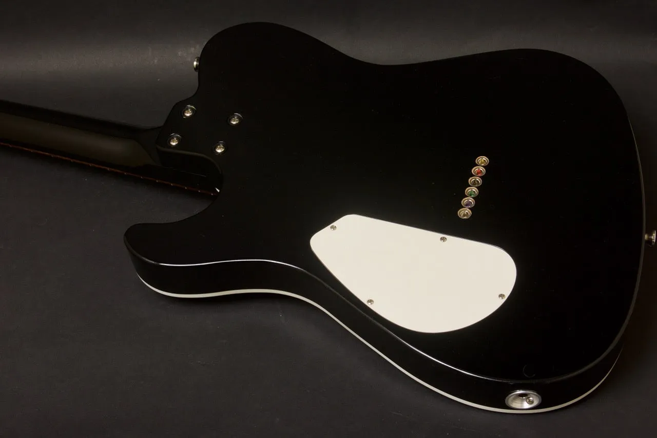 SOLD 2019 T Deluxe, Tempered Woods with Black Nitro with Bound Top, sn#1119
