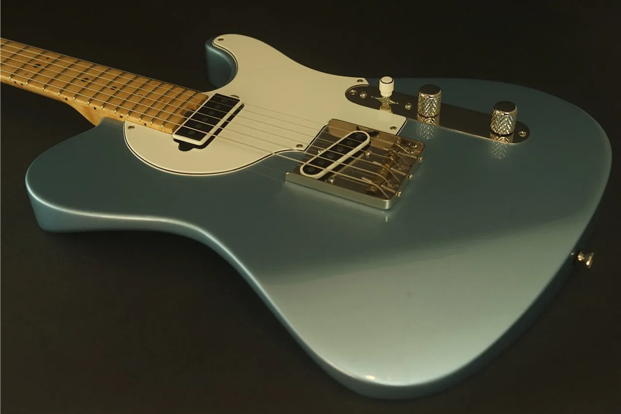 SOLD Asher 2013 T Classic™ Guitar, Metallic Blue Poly