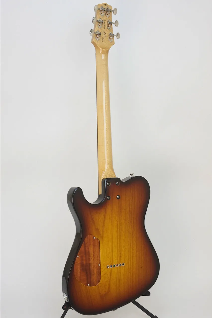 SOLD Asher 2014 Custom Shop T Deluxe ™ Guitar - Beautiful Figured Koa,  Deluxe Hardware, s/n 797