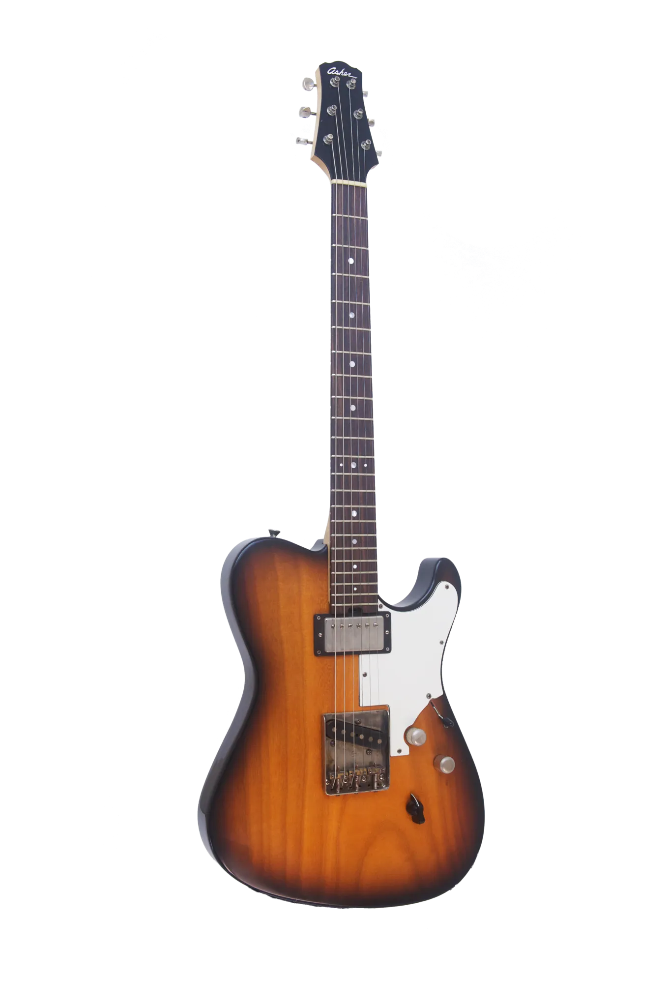 SOLD Asher HT Deluxe #863 in a Light Relic Two-Tone Nitro Burst