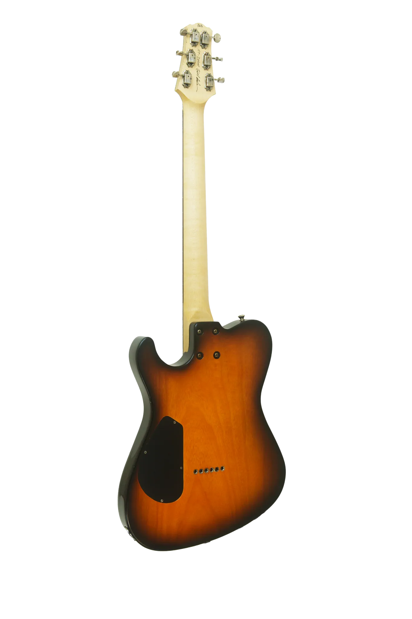 SOLD Asher HT Deluxe #863 in a Light Relic Two-Tone Nitro Burst