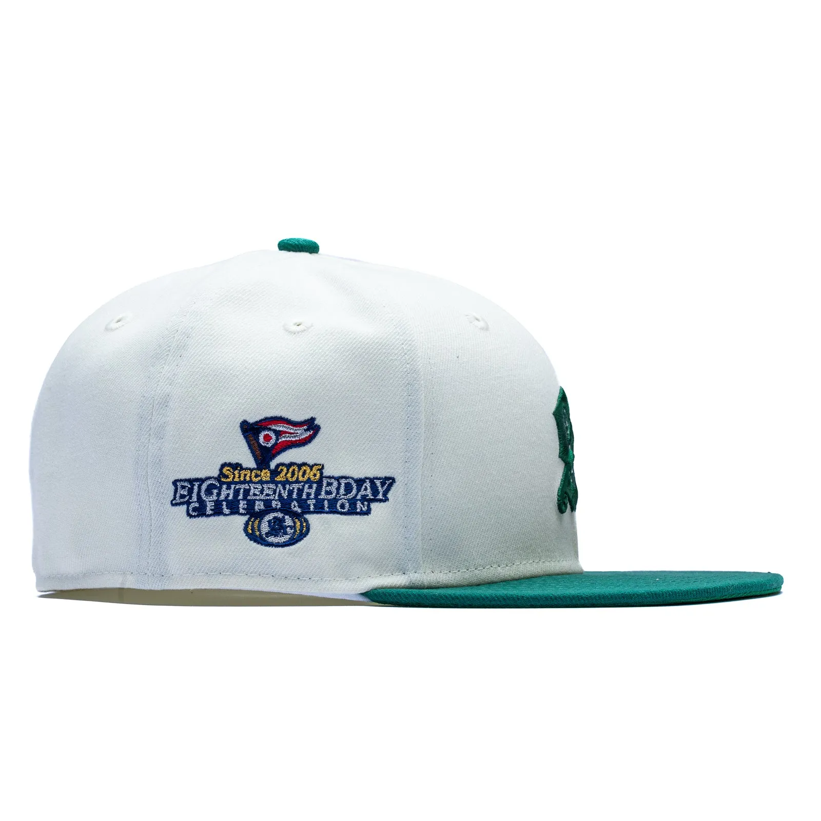 Sole Classics x New Era 59Fifty Sc 18th BDay 'Chrome/Forest Green'