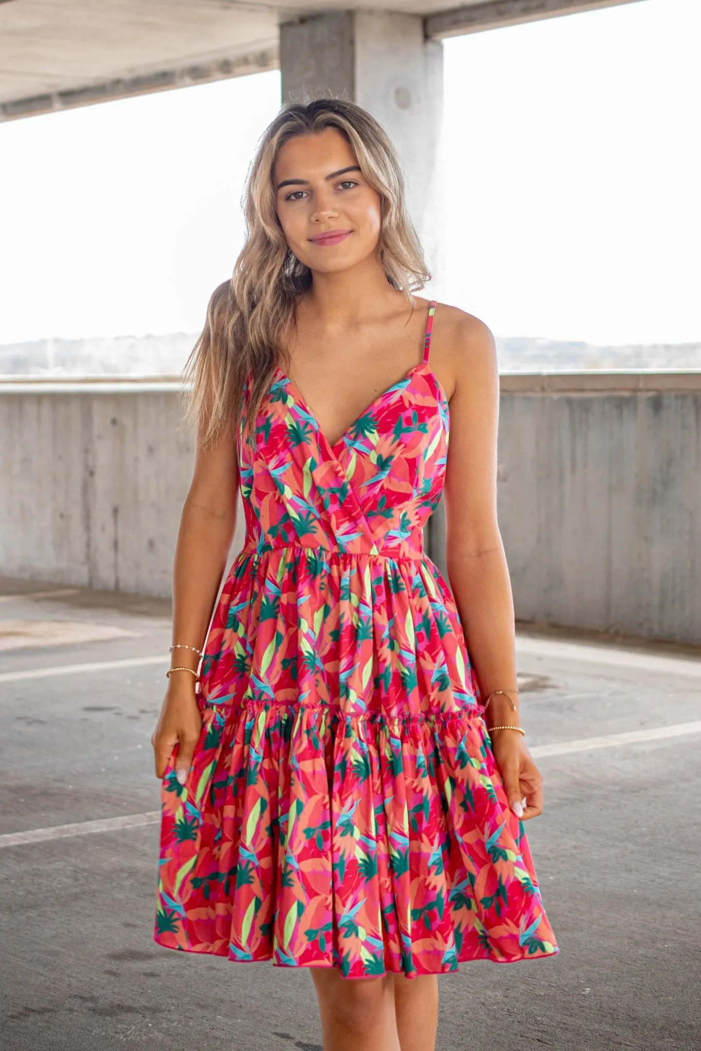 Something To Believe Floral Dress
