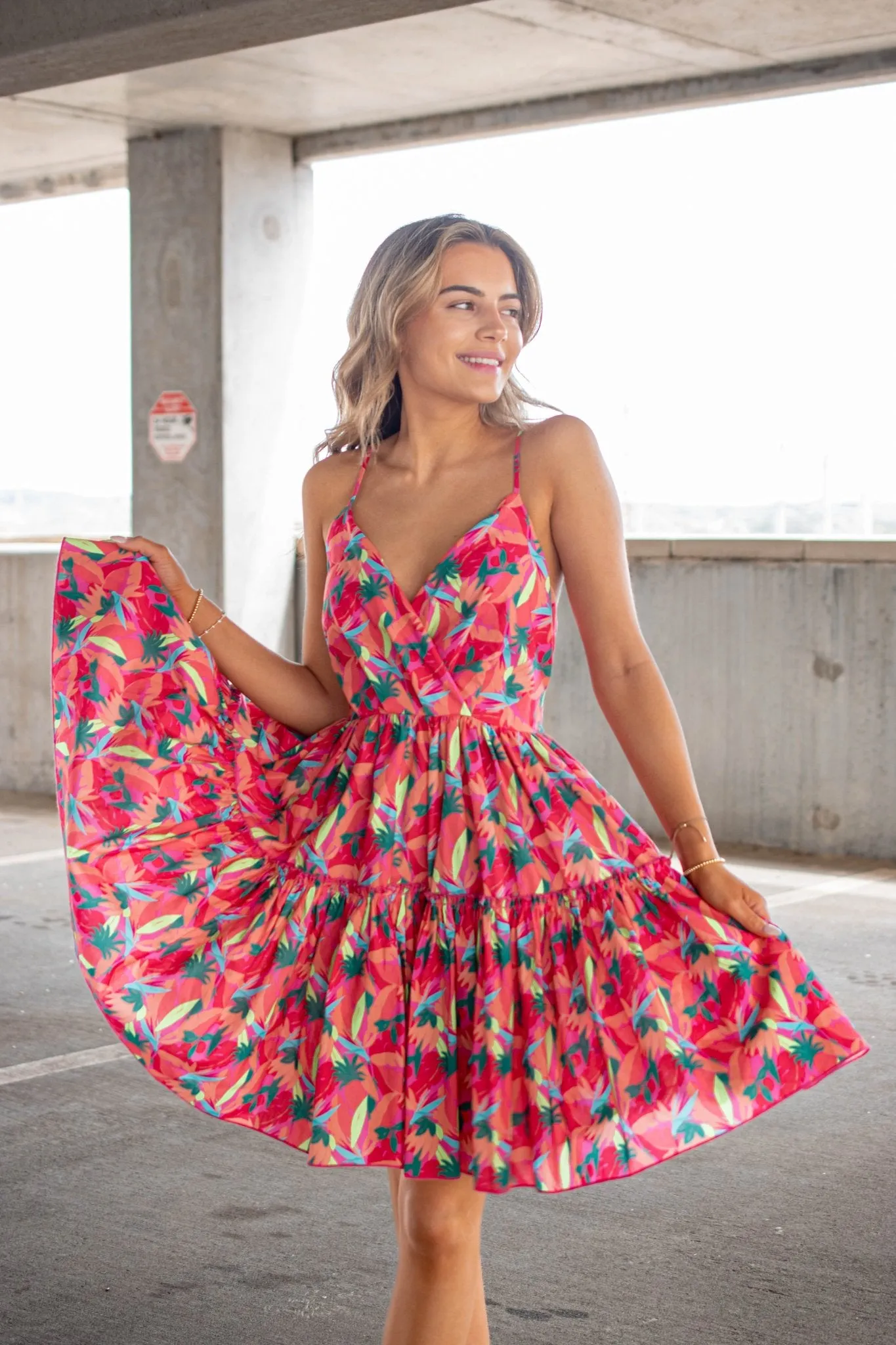 Something To Believe Floral Dress