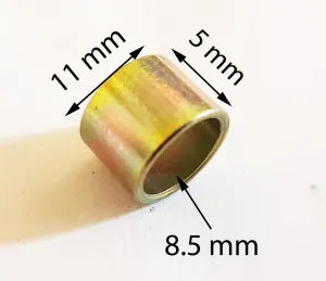 SPA42 SMALL SPACER BUSH MINI QUAD DIRT BIKE 8.5MM X 11MM X 5MM FOR 8MM BOLTS