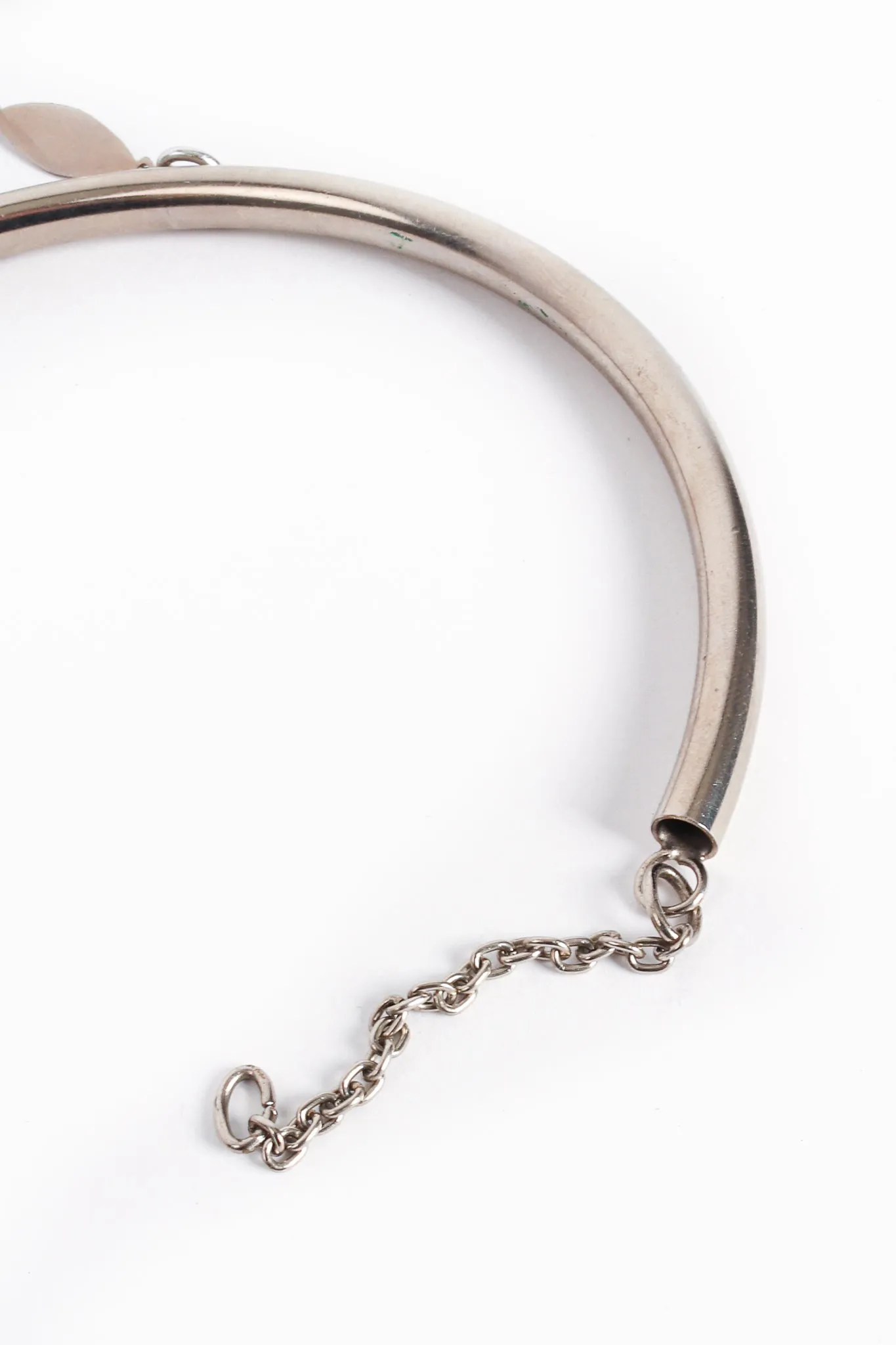 Space Age Lucite Ball Drop Collar