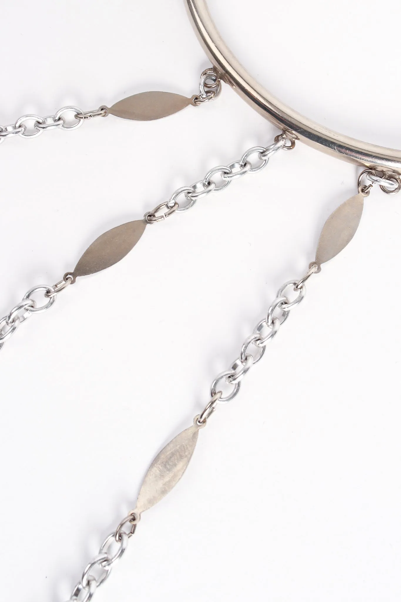 Space Age Lucite Ball Drop Collar