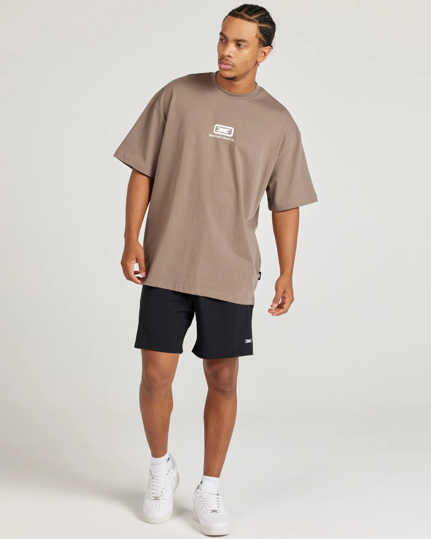 Sporting & Leisure Men's Tee - Cement