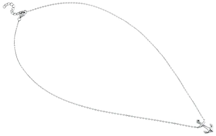 Sterling Silver Anchor Necklace