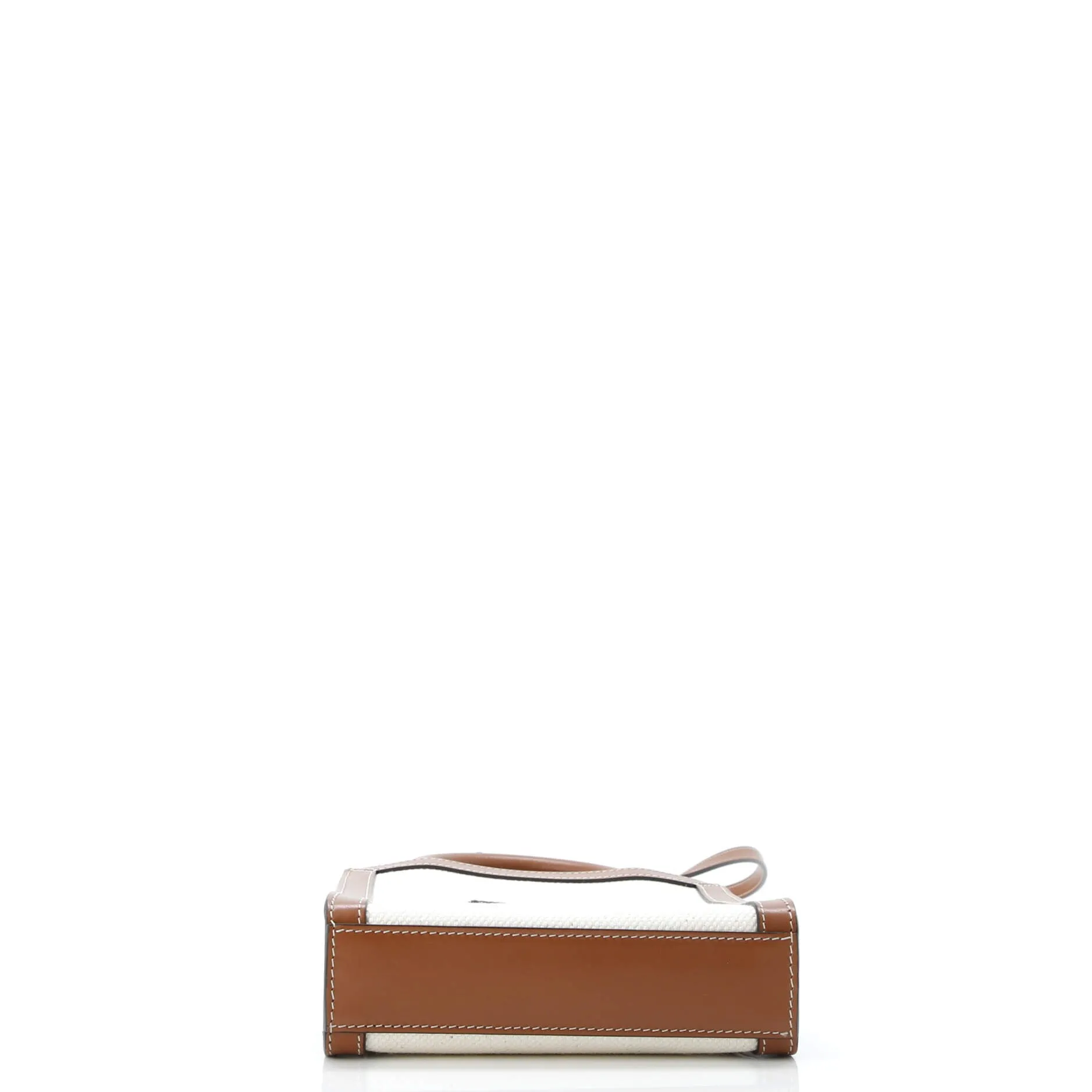 Sulky Vertical Cabas Tote Canvas with Leather Mini