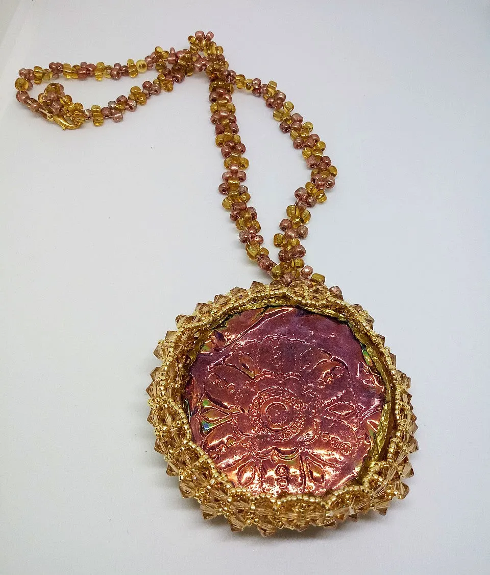 Sunflower Necklace