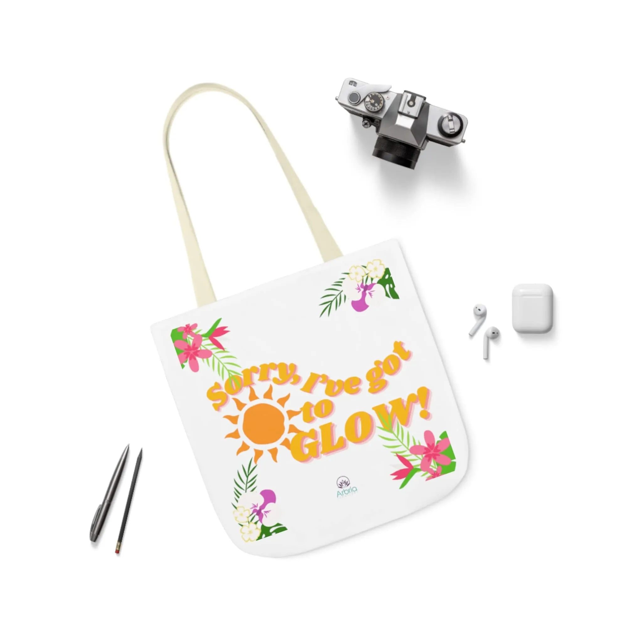 Sunkiss Canvas Tote Bag
